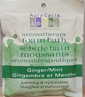 Foam Bath - Ginger & Mint (Aura Cacia)